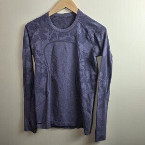 Lululemon Run women's Swiftly Tech Long Sleeve Special Edition purple 8